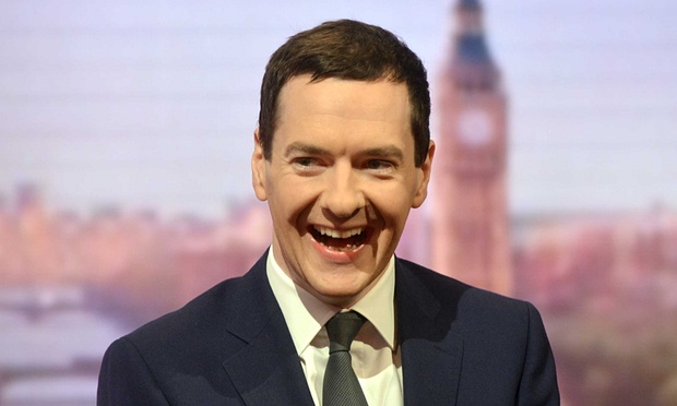 George Osborne laughing