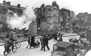 London blitz scene