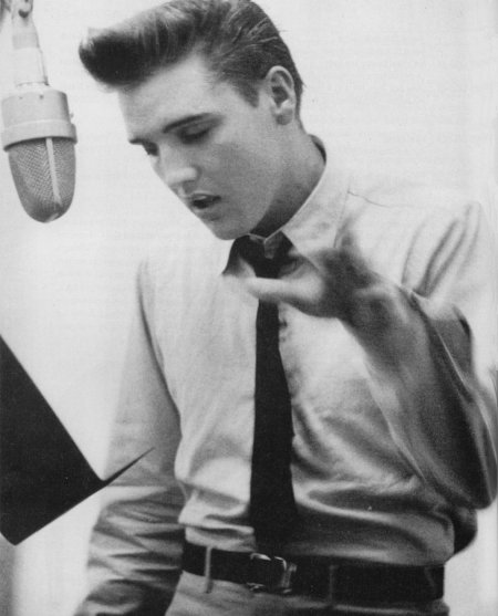 Elvis Presley at Sun Studios