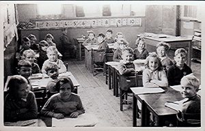 old school classroom