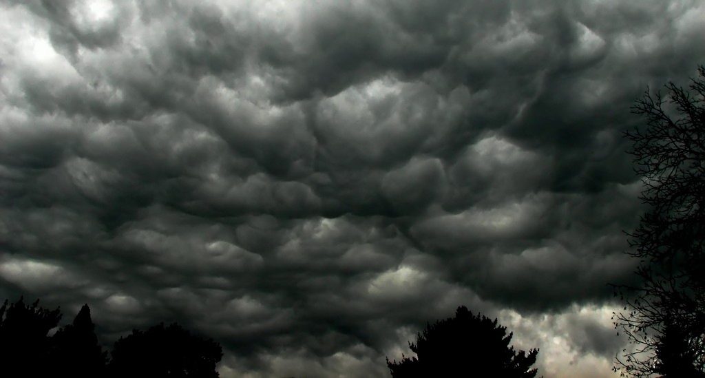 storm clouds