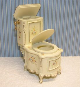 antique toilet